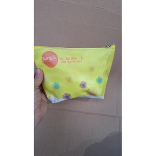 Ví mỹ phẩm Sunsilk màu vàng