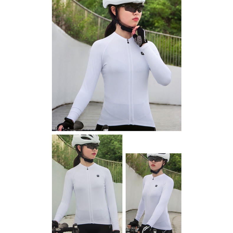 Bộ Đồ Đạp Xe Dài Tay Nhanh Khô Chuyên Nghiệp Thời Trang Mùa Xuân Hè Dành Cho Nữ