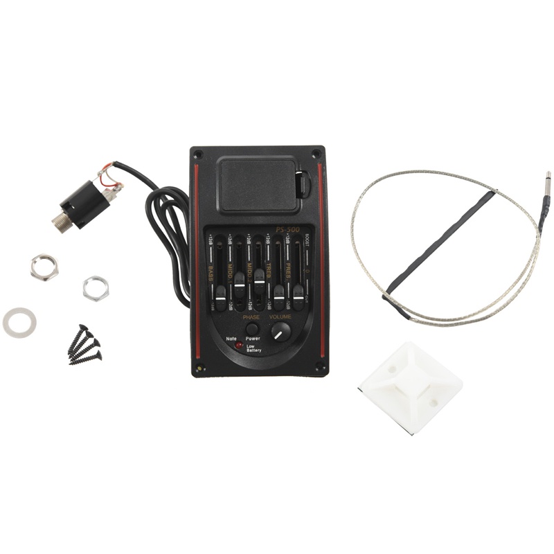 Bộ Cân BằNg Âm Thanh 5 Băng Tần Cho ĐàN Guitar EQ PS-500 5-Band EQ