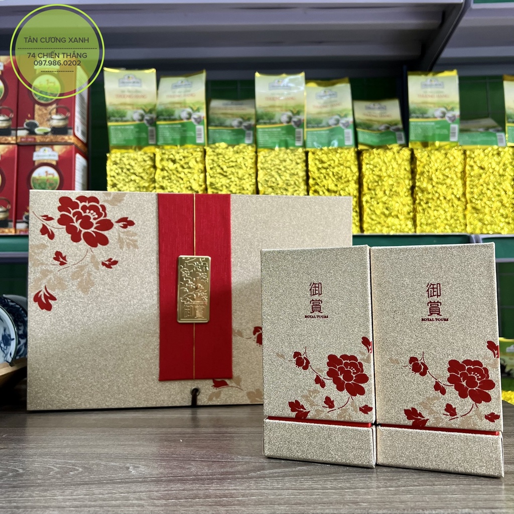 Trà Ô Long Hoàng Gia - Quà Tặng Cao Cấp - Chính Hãng Tân Cương Xanh