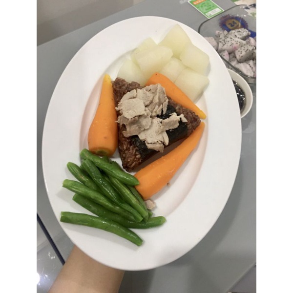 Set Cơm nắm Gạo lứt healthy eatclean 500g