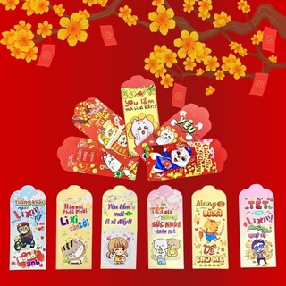 Lì xì nhiều mẫu cho năm 2023