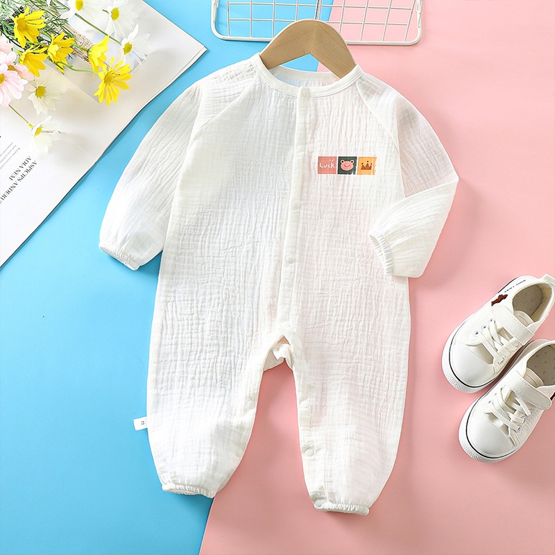 Bộ Áo Liền Quần Hai Lớp Thoáng Khí Dành Cho Bé