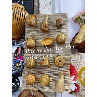 Mây tre nhí, mây tre mini decor trang trí ( Ảnh thật)