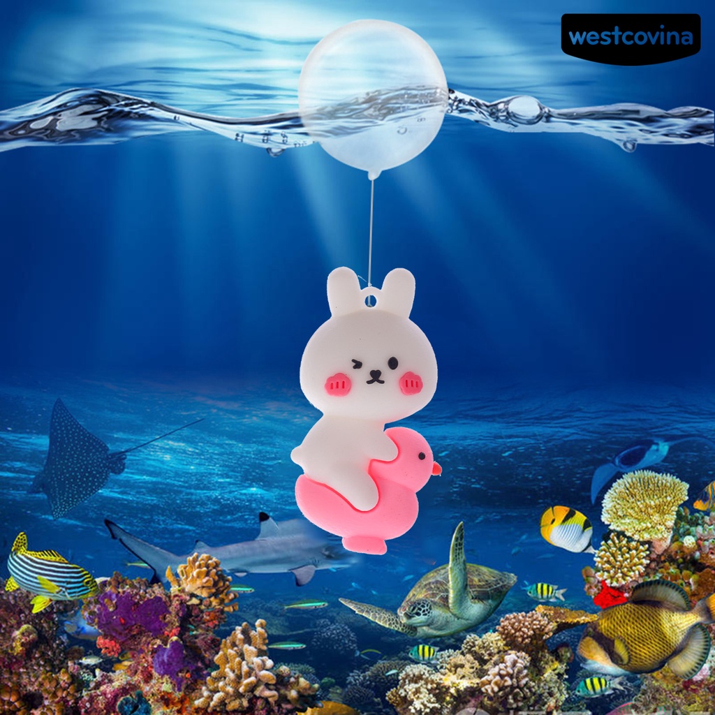 [COD]♘1 Set Đồ Trang Trí Hồ Cá Hình Động Vật Hoạt Hình Đáng Yêu