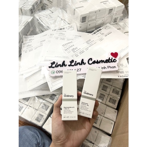 The Ordinary Hyaluronic Acid 2% + B5 30ml Tinh Chất Phục Hồi Và Dưỡng Ẩm Sâu