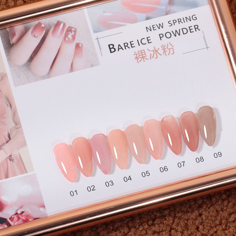 Set sơn gel thạch 9 màu Very Good Nail chính hãng 15ml