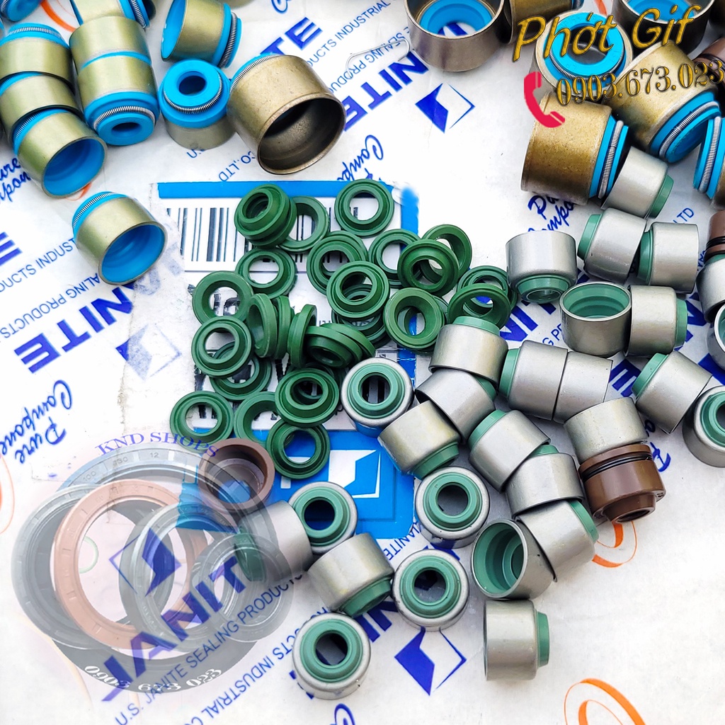 Phốt xupap  Xe Máy loại 01 & 02 lò xo sử dụng cho các dòng xe Honda, Yamaha | KND Shops