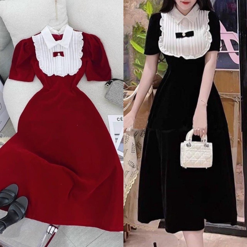 [Vải Cotton Lạnh] Thời Trang Bigsize Váy Dự Tiệc 50 - 100Kg Dáng Dài