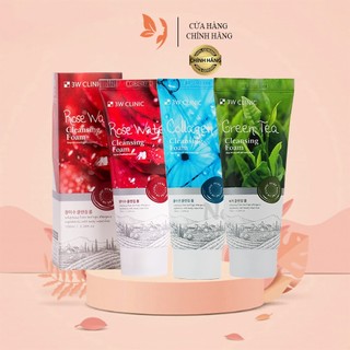 Sữa rửa mặt 3w clinic foam cleansing 100ml hàn quốc