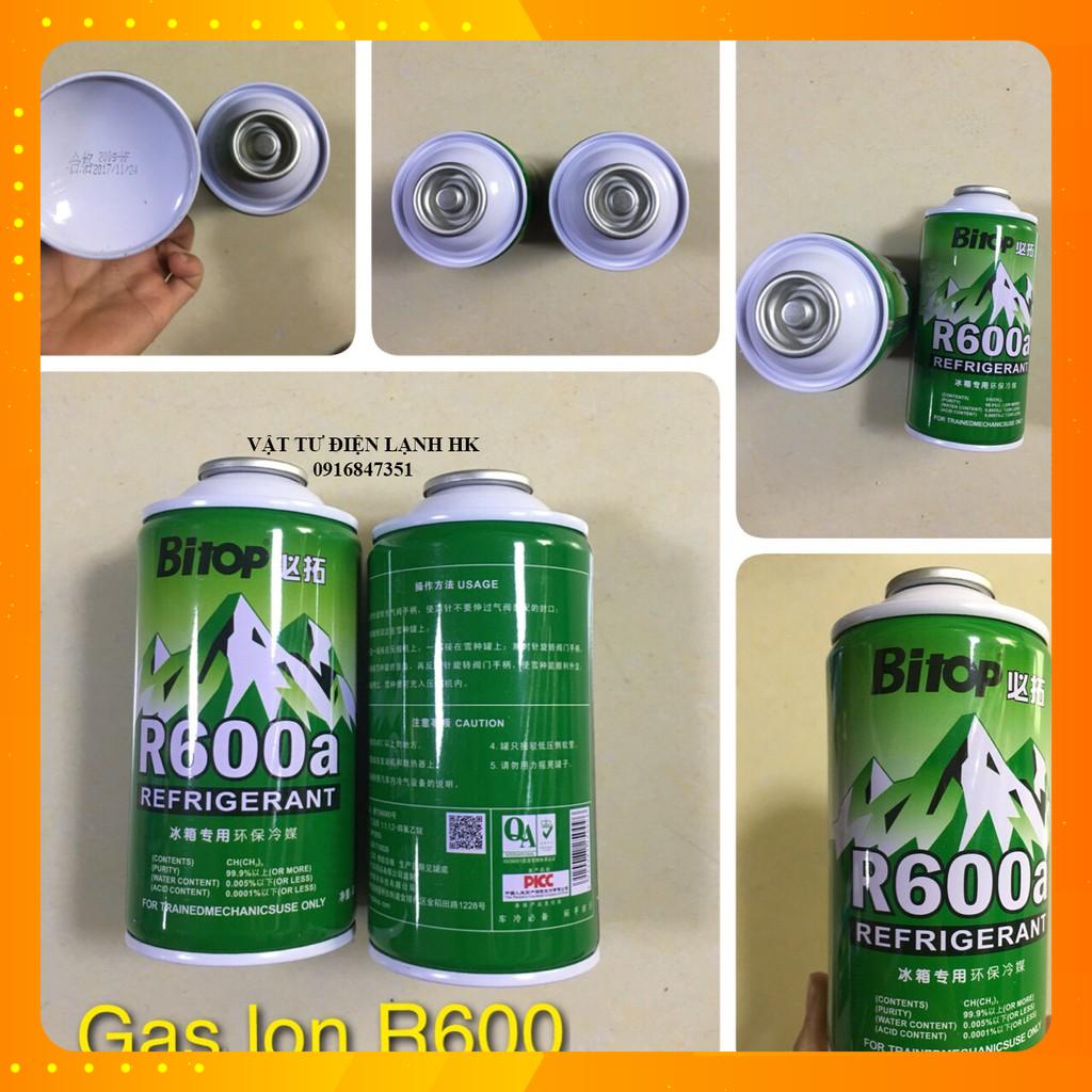 Môi chất lạnh ga Gas Lon R600A