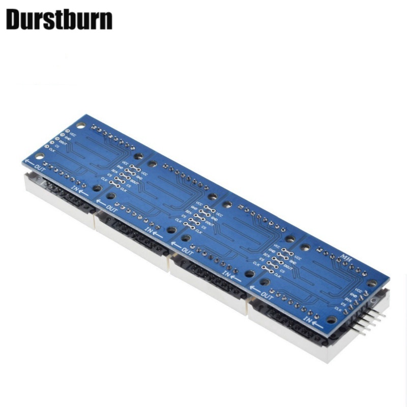 Bảng Mạch Điều Khiển Ma Trận 4 Trong Một MAX7219 Có Dây 5P