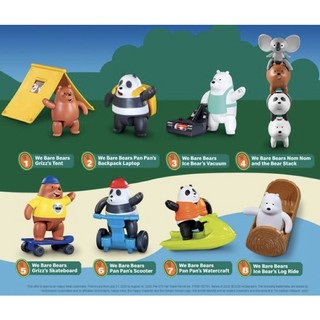 [SẴN] Bộ sưu tập We bare bears - McDonald’s