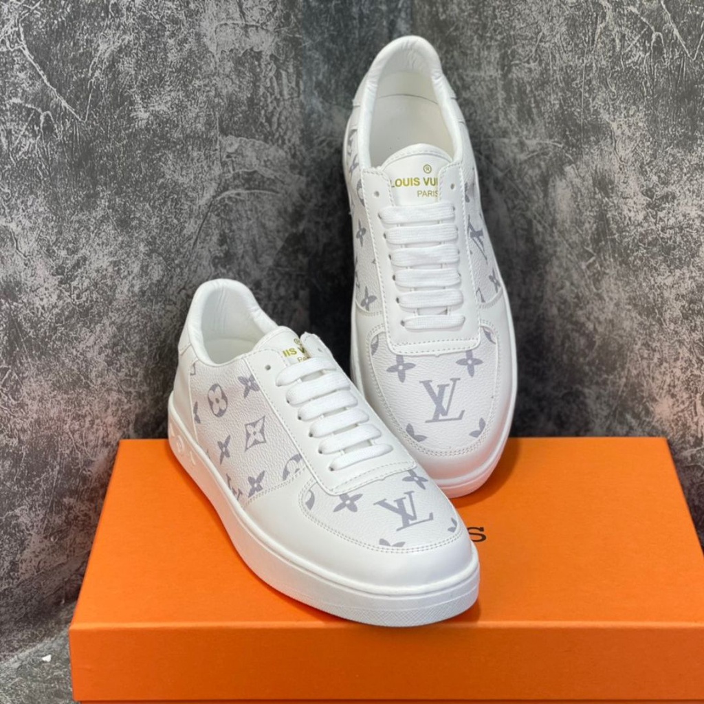 Giày Nam LV Sang Trọng Đẳng Cấp - Đế làm từ cao su đúc đi êm chân - Dễ phối đồ -DL7013