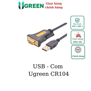 Cáp chuyển usb to rs232 dài 1m - 2m ugreen 20210 20211 20222