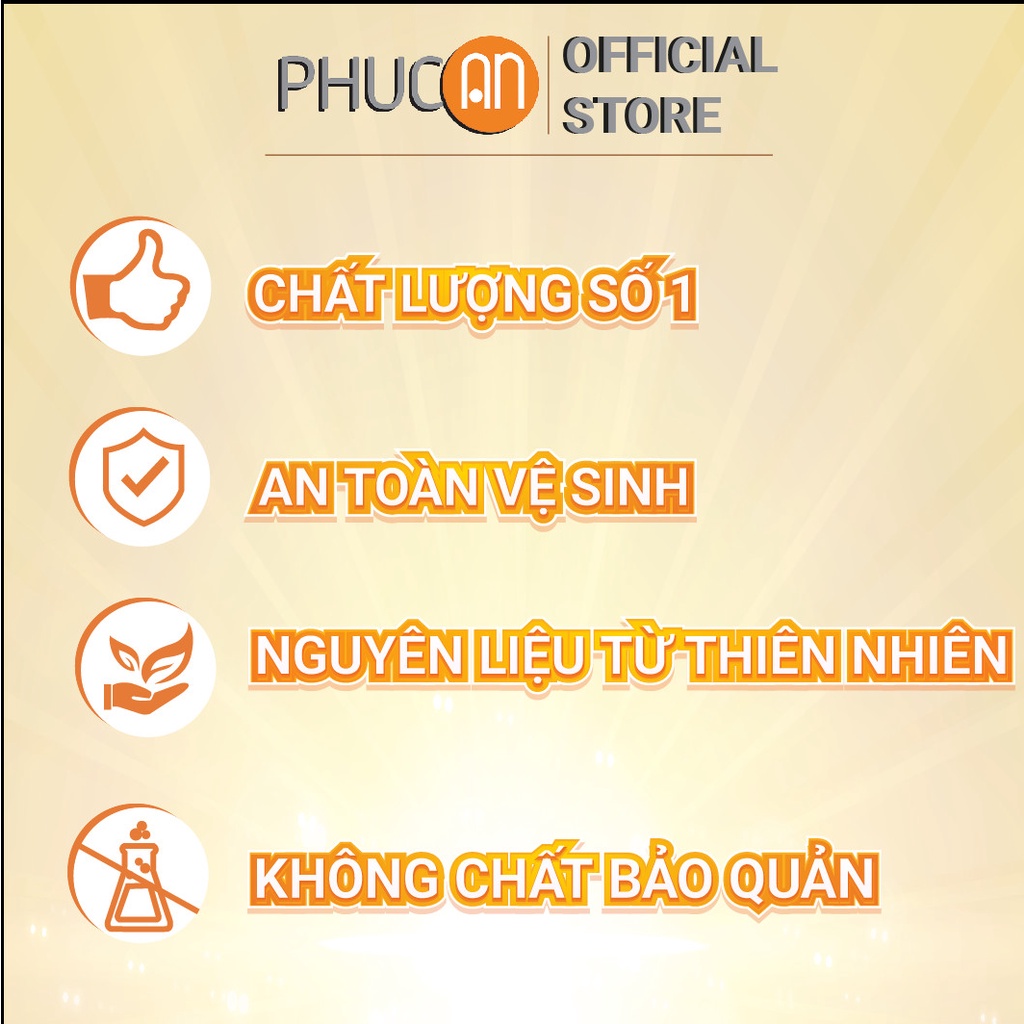 Thanh hạt gạo lứt rong biển Phúc An- 1 hộp 110gr- hộp 5 thanh