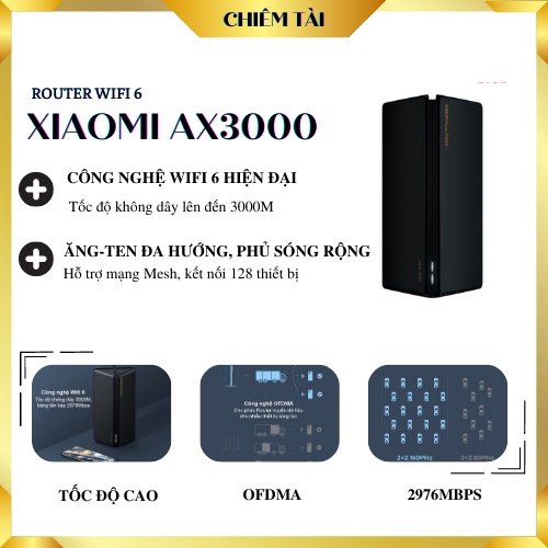 Router Wifi 6 Xiaomi AX3000 | BigBuy360 - bigbuy360.vn