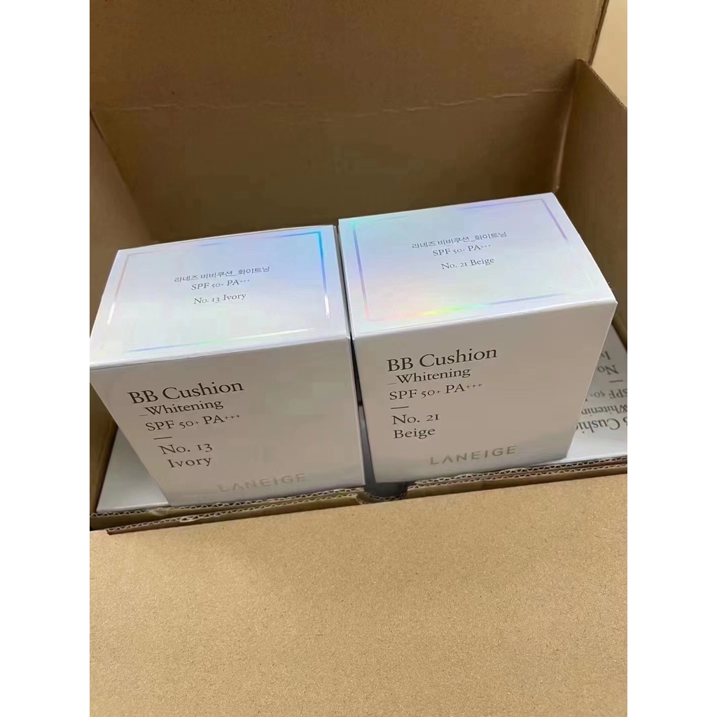 Kem BB Dạng CUSHION LANIEGE SPF 50 + PA + + + Không Có Phấn Nước 13 #Số 21.. 21..