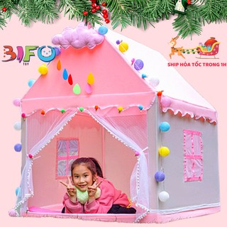 Lều cho bé, Lều công chúa lều hoàng tử đồ chơi cho bé yêu hàng loại 1 vải bền chắc
