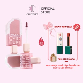 Son kem lì,son que kem Chioture Ice Cream Lip Glaze mềm môi lâu trôi 2ml