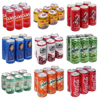 combo 6 lon nước ngọt / nước tăng lực các loại