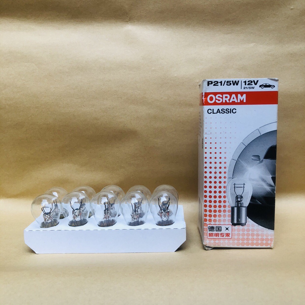 Bóng đèn hậu OSRAM 1 tóc P21W 12V 21W / 2 tóc P21/5w 21/5w