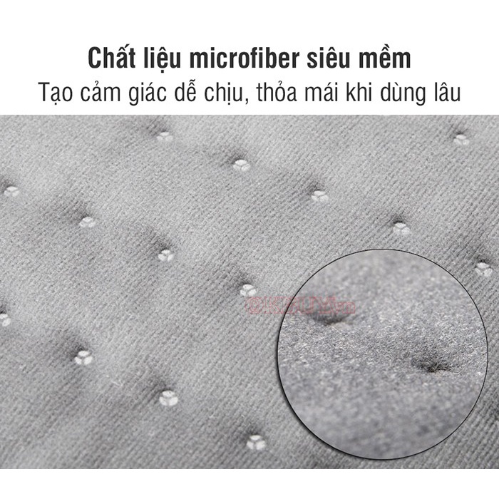 Chăn điên Đệm điện đơn sưởi ấm Lanaform S3 LA180113 80cm x 170cm