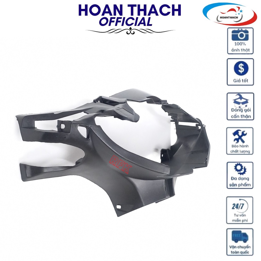Ốp đầu trước màu đen cho xe Wave S110 nhựa đài loan, HOANTHACH