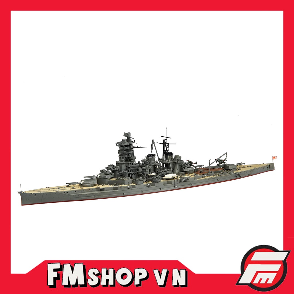 MÔ HÌNH LẮP RÁP TÀU CHIẾN MODEL KIT SEAWAYMODEL HIGH SPEED KONGOU 1944