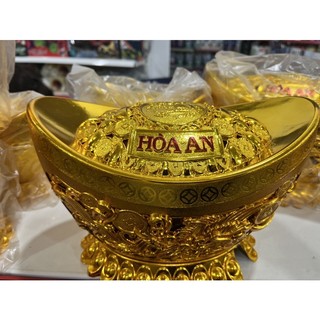 Bánh đậu xanh tết rồng vàng hoà an hải dương đĩnh vàng 200g. 500g. 900g