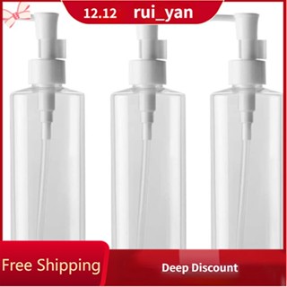 Chai Nhựa Trong Suốt Có Vòi Bơm 50ml 100ml