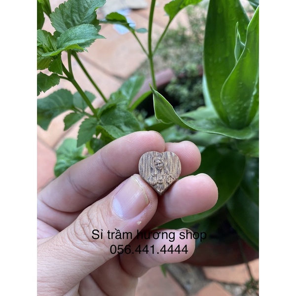 (Xưởng bỏ sỉ) Charm Đức Mẹ trầm hương tốc