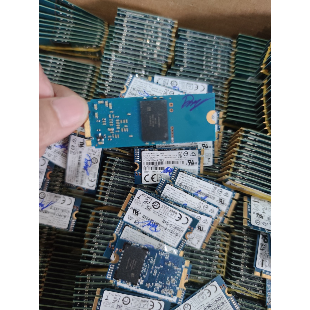 Ổ cứng SSD Sandisk 64GB M.2 2260 hàng tháo máy bộ | BigBuy360 - bigbuy360.vn