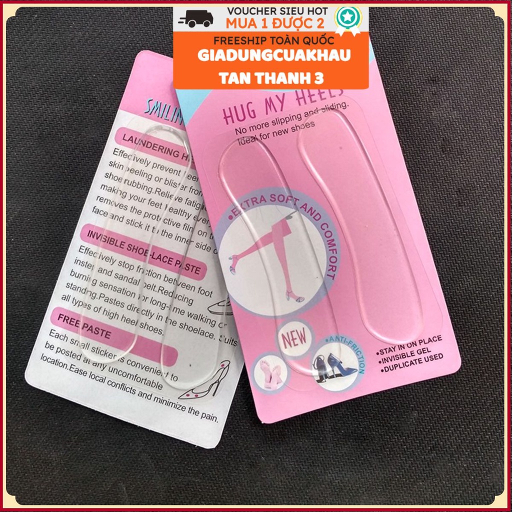 Sét Lót Chân Silicol,Lót Gót Giày Trong Suốt silicol,Lót Ngón Chân Tiện Lợi 🔥𝐠𝐢𝐚𝐝𝐮𝐧𝐠𝐜𝐮𝐚𝐤𝐡𝐚𝐮𝐭𝐚𝐧𝐭𝐡𝐚𝐧𝐡𝟑🔥