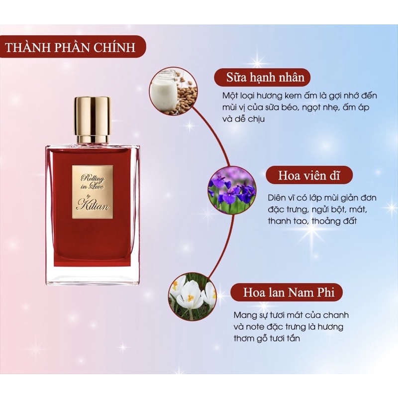 [Bao Thơm] Nước hoa chính hãng Kilian Rolling in Love lưu hương lâu!