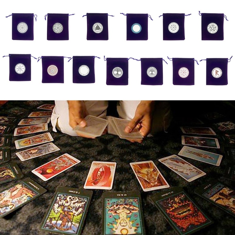Túi Nhung Dây Rút Đựng Bài Tarot / Trang Sức Tiện Dụng