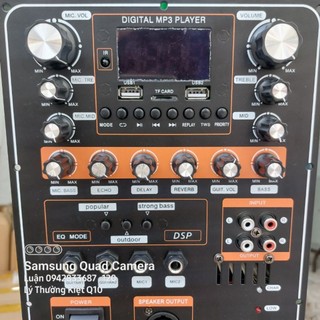 Mạch loa kéo 4 tấc đôi reverb nguồn xuyến