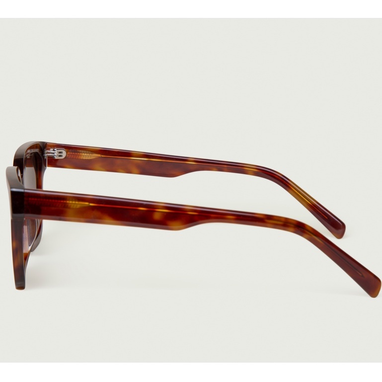 Kính Mát Sunnies Studios Gọng Vuông Triton in Deep Tort Polarized