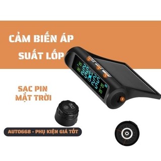 Cảm biến áp suất lốp ô tô, cảm biến áp suất lốp pin mặt trời, van ngoài hiển thị chính xác áp suất lốp