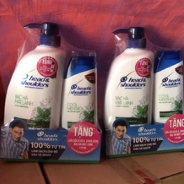 Dầu gội head & shoulders bạc hà 650g