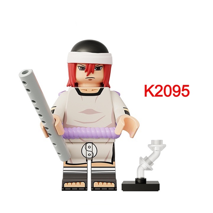 COMBO 8 Minifigures  Anime Nhân Vật Phản Diện Trong Naruto Kimimaro Shikamaru Gaara Làng Cát KDL813