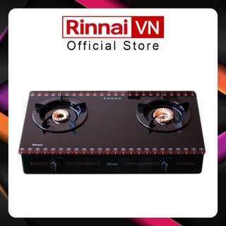Bếp gas đôi rinnai rv-3715gl-fb - bảo hành 2 năm chính hãng