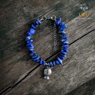 Vòng tay Kyanite thô