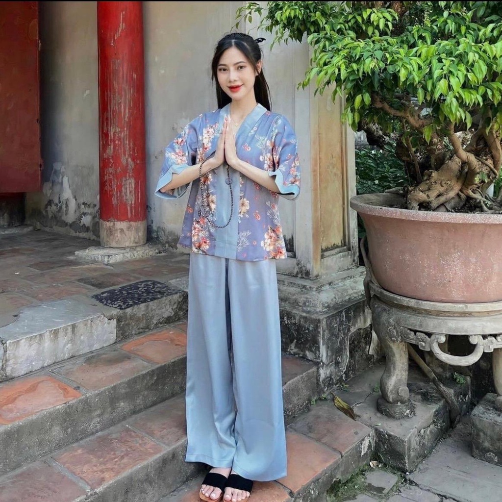 Pháp Phục Áo Bà Ba Cao Cấp