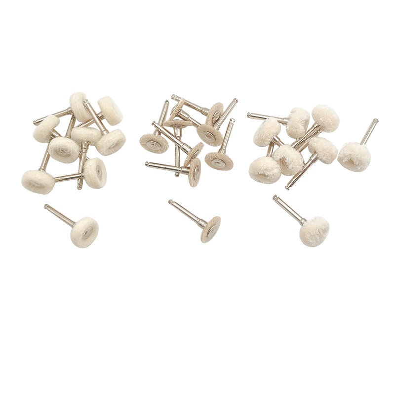 Bộ 10 Bàn Chải Đánh Bóng Răng 2.35mm Tốc Độ Thấp