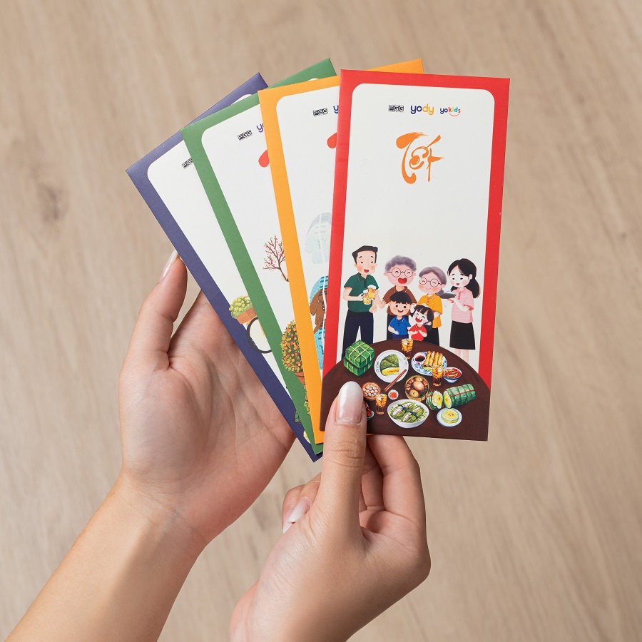 QUÀ TẶNG Lì xì Tết YODY năm 2023 10 chiếc/1 gói - ZLX0001