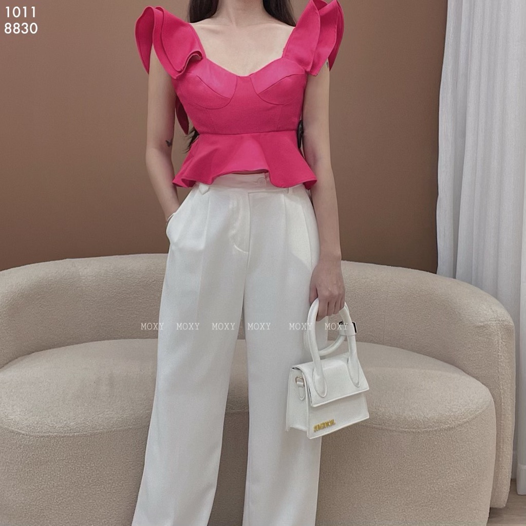 MOST1011 - Audrey V-neck Top