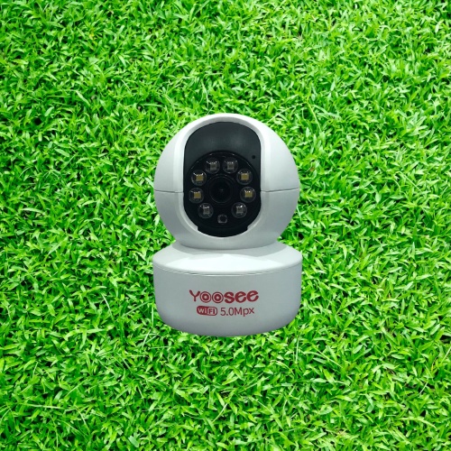Camera Yoosee 5.0MPX không râu, xoay 360 độ, hỗ trợ xem đêm có màu, đàm thoại hai chiều