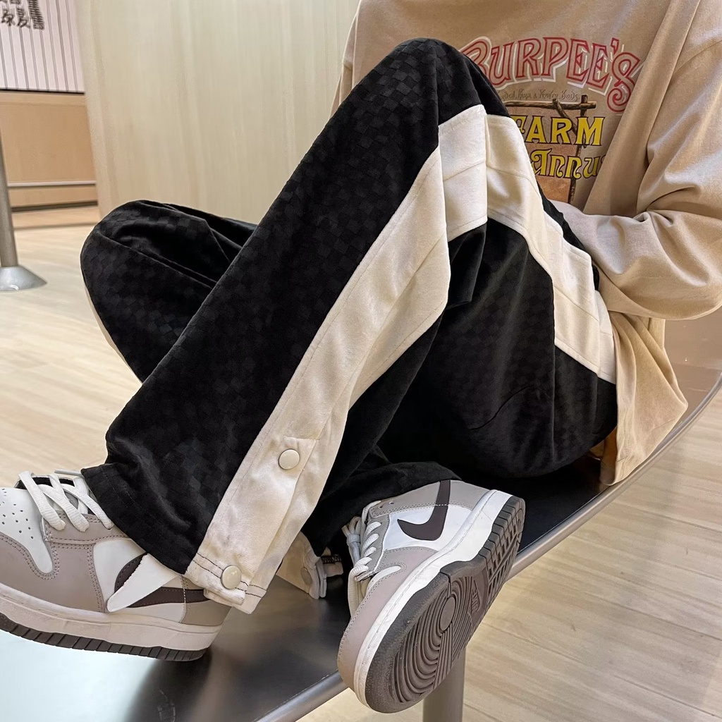 Quần Dài hip hop Đường Phố Hàn Quốc Dành Cho Nam