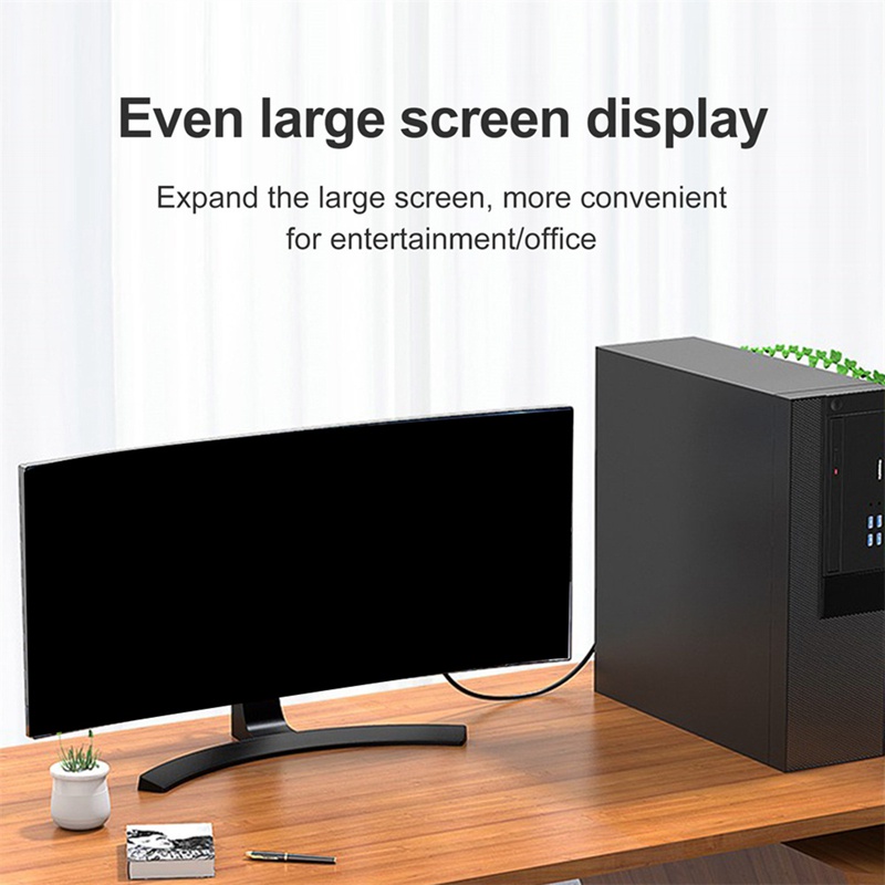 Cáp ChuyểN ĐổI 8k displayport Sang hdmi 4k / 120hz Cho mini dp Sang hdmi tv